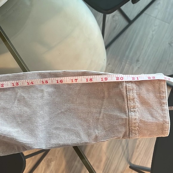 NWT Good American Utility Shacket Jacket Bone Cream Oversized XS (00/0) - Picture 6 of 7